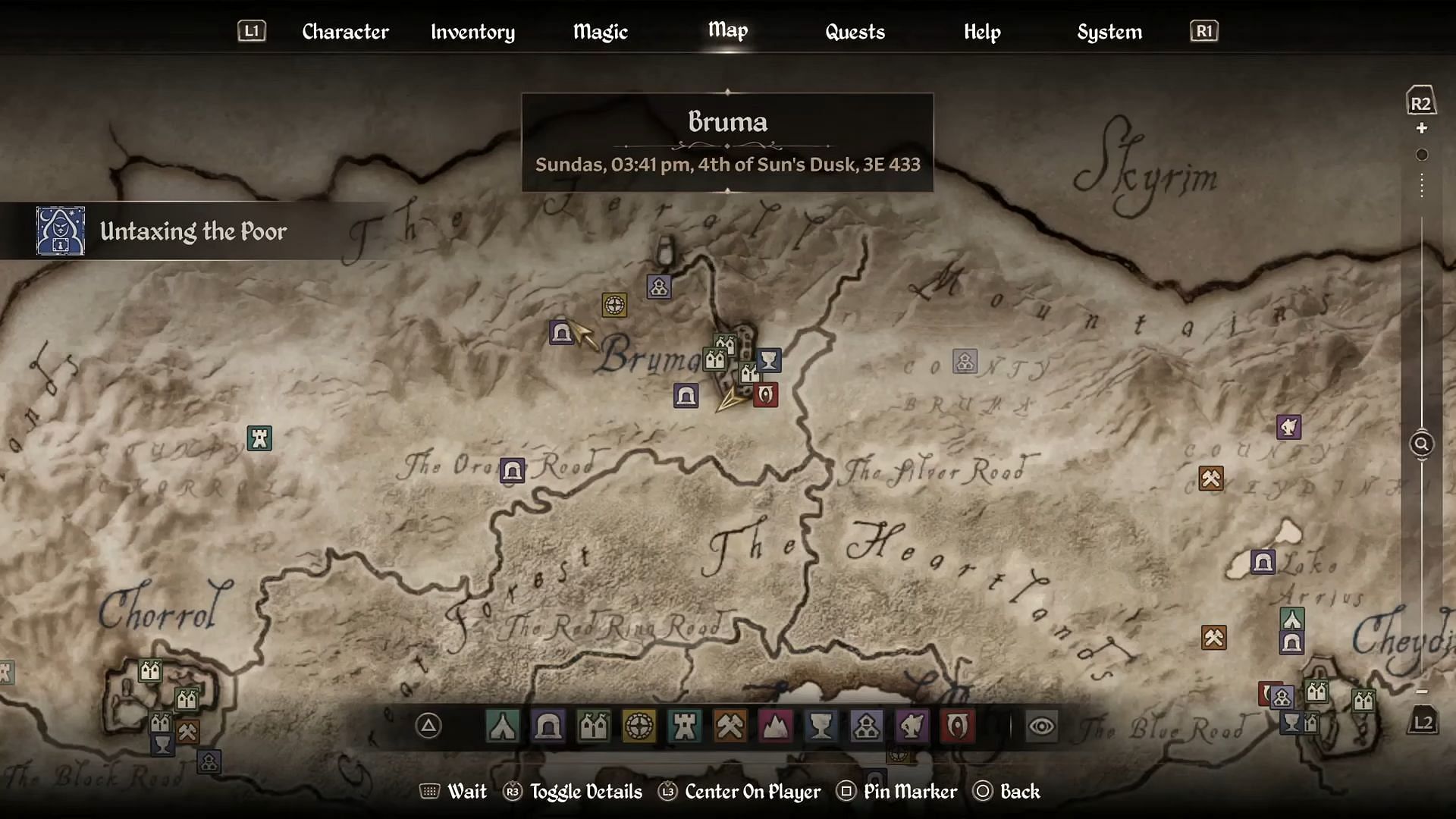 Tower location (Image via Bethesda Softworks)
